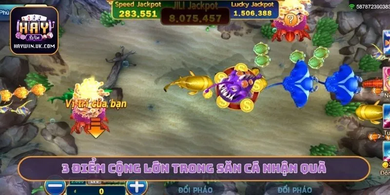 3 điểm cộng lớn trong săn cá nhận quà