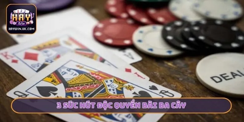 3 sức hút độc quyền bài Ba cây