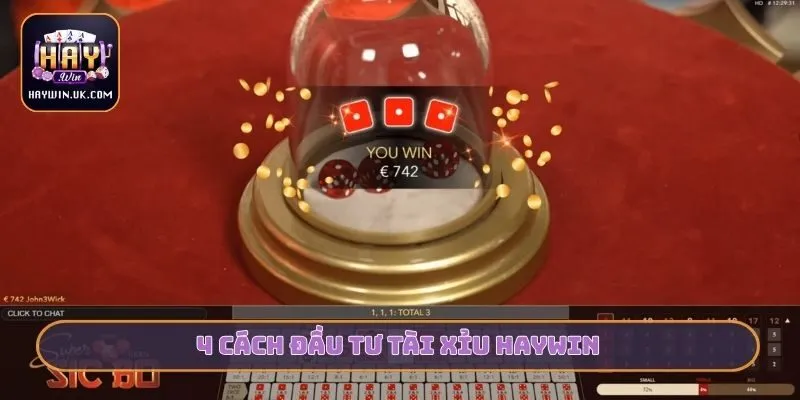 4 cách đầu tư Tài xỉu HAYWIN