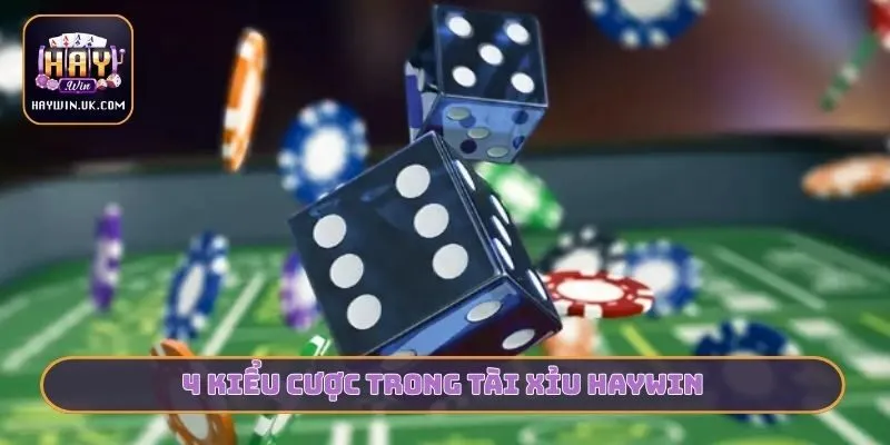 4 kiểu cược trong Tài xỉu HAYWIN