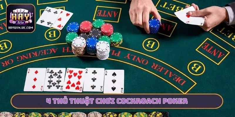 4 thủ thuật chơi cockroach poker