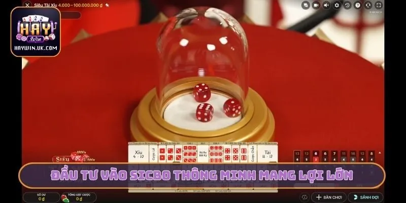 Đầu tư vào Sicbo thông minh mang lợi lớn