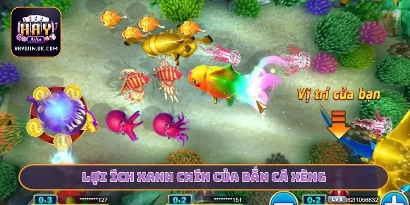 Lợi ích xanh chín của bắn cá xèng