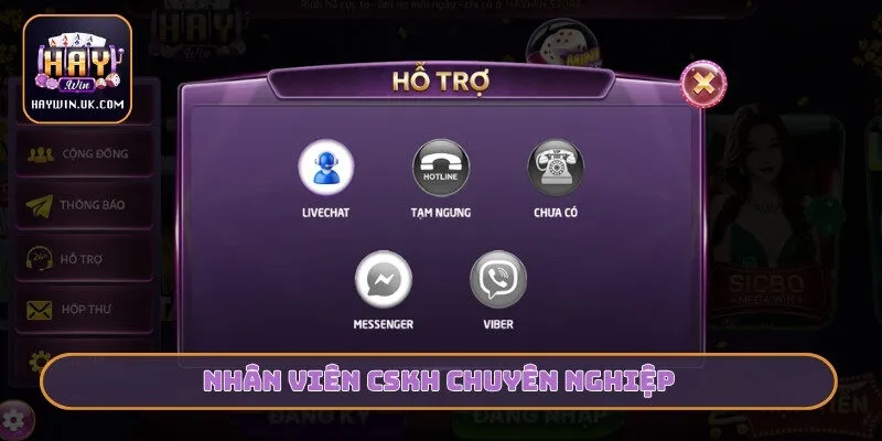 Nhân viên CSKH chuyên nghiệp