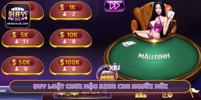 Quy luật chơi mậu binh cho người mới