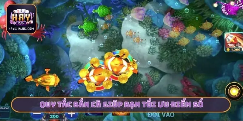 Quy tắc bắn cá giúp bạn tối ưu điểm số