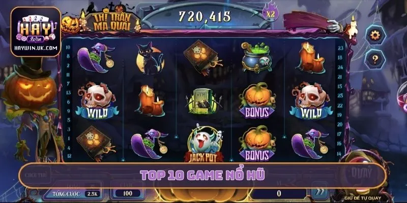 Top 10 Game Nổ Hũ