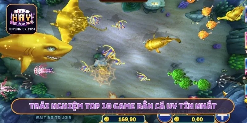 Trải nghiệm top 10 game bắn cá uy tín nhất